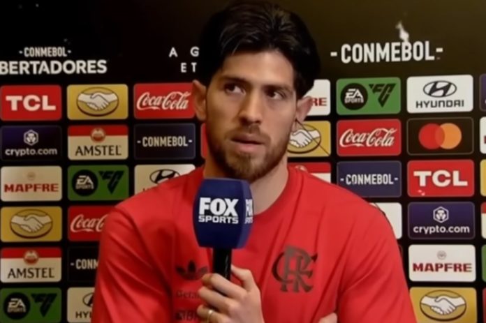 Goleiro Rossi em entrevista para TV Argentina