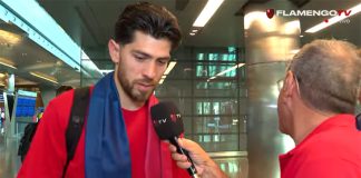 Rossi em entrevista a Flamengo TV em Doha