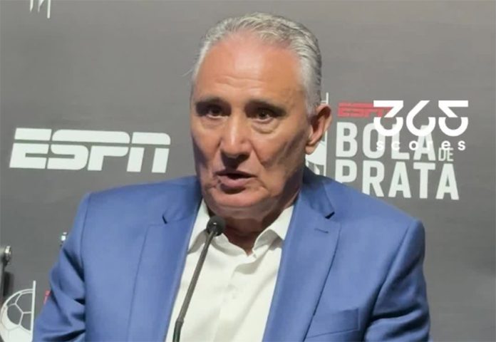 Tite em premiação do Bola de Prata da ESPN