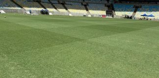 Gramado do Maracanã após reforma em 2026