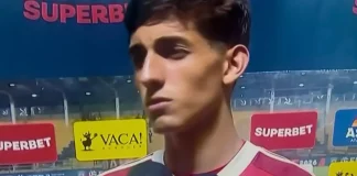 Léo Nannetti em entrevista após derrota do Flamengo para o Volta Redonda