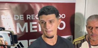 Pablo Lúcio em entrevista pelo Flamengo