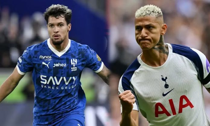 Marcos Leonardo e Richarlison