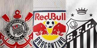 Corinthians, Bragantino e Santos