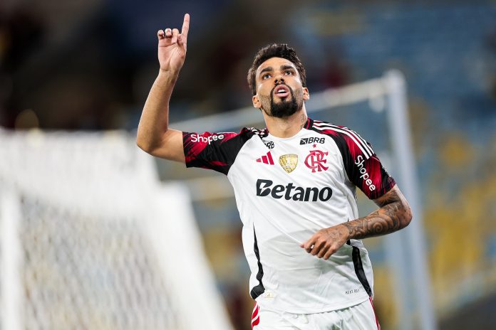 Lucas Paquetá marcou o primeiro gol do Flamengo na goleada sobre o Madureira - Foto: Gilvan de Souza / Flamengo