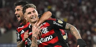 Arrascaeta e Varela jogadores do Flamengo