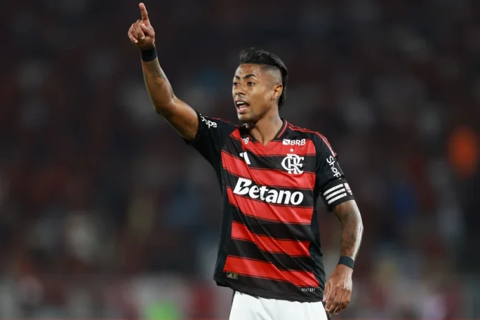 Bruno Henrique ponta esquerda do Flamengo