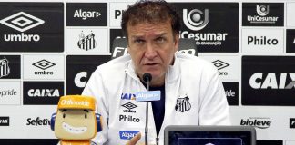 Cuca, técnico do Santos