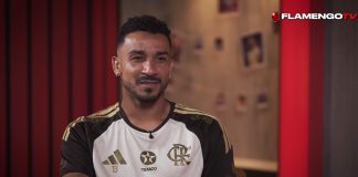 Danilo em entrevista a Flamengo TV
