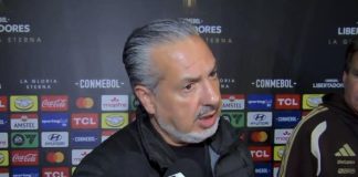 José Boto em entrevista após empate do Flamengo com o Estudiantes em La Plata