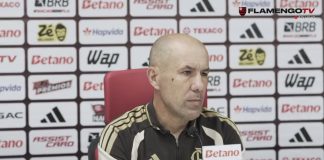 Leonardo Jardim em entrevista após vitória do Flamengo no Maracanã