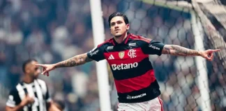 Pedro marca na goleada do Flamengo sobre o Atlético-MG na Arena MRV - Foto: Gilvan de Souza / Flamengo