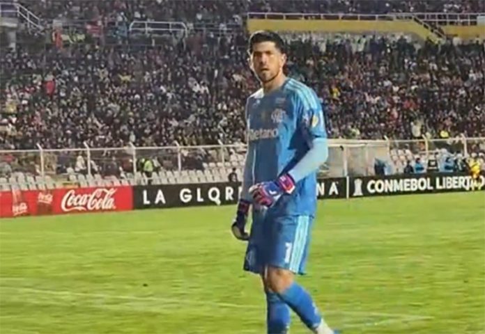 Rossi vibra com gol de Bruno Henrique na vitória do Flamengo sobre o Cusco pela Copa Libertadores