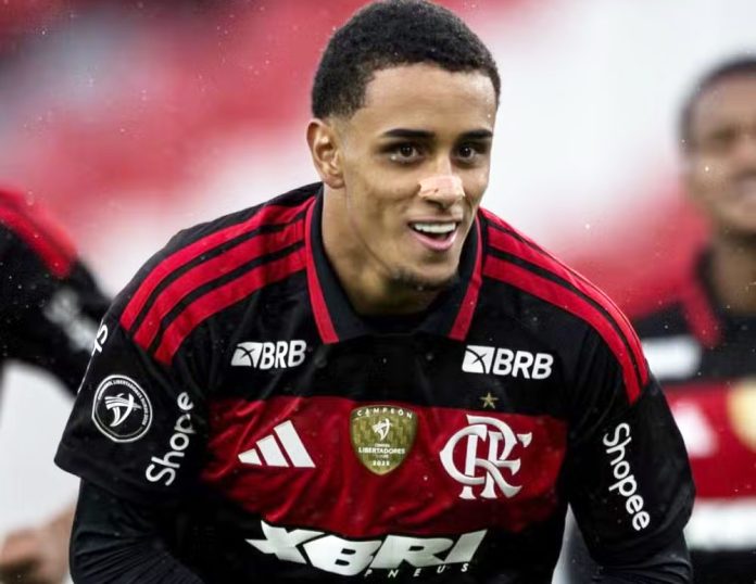 Ryan Roberto, atacante da base do Flamengo