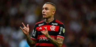 Cebolinha ponta-esquerda do Flamengo