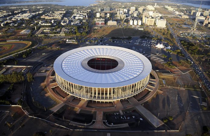 Estádio Mané Garrincha em Brasília