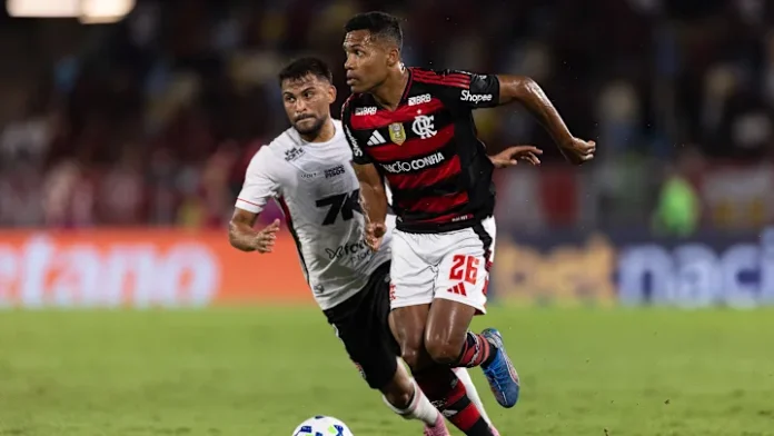 Flamengo x Vitória em campo