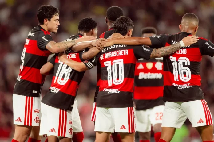 Jogadores do Flamengo