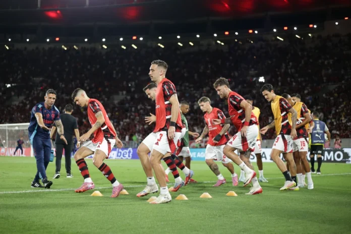 Flamengo X Estudiantes - Libertadores 2025. Foto: Gilvan de Souza/Flamengo