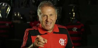 Zico eterno ídolo do Flamengo