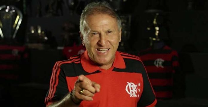 Zico eterno ídolo do Flamengo