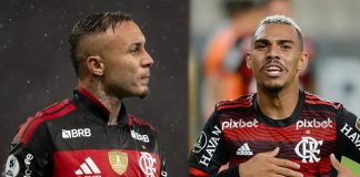 Cebolinha e Matheuzinho no Flamengo