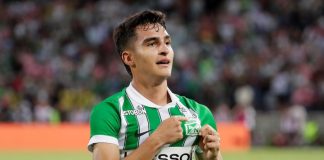 Juan Rengifo, meio-campista do Atlético Nacional