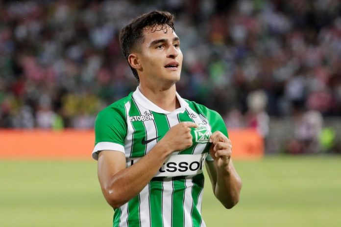 Juan Rengifo, meio-campista do Atlético Nacional