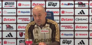 Leonardo Jardim em entrevista após empate do Flamengo com o Vasco no Maracanã