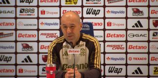 Leonardo Jardim em entrevista após empate do Flamengo com o Vasco no Maracanã