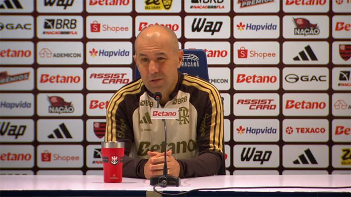 Leonardo Jardim em entrevista após empate do Flamengo com o Vasco no Maracanã