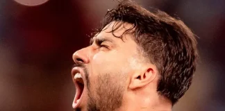 Lucas Paquetá comemora mais um gol pelo Flamengo na Libertadores - Foto: Gilvan de Souza / Flamengo