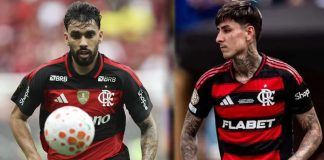 Lucas Paquetá e Erick Pulgar