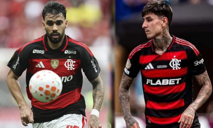 Lucas Paquetá e Erick Pulgar