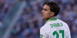 Paulo Dybala, jogador do AS Roma
