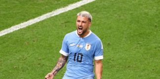 Arrascaeta pela Seleção Uruguaia