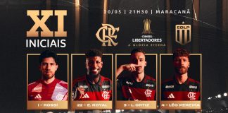 Escalação do time do Flamengo contra o Estudiantes