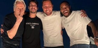 Jorge Jesus se encontra com jogadores do Flamengo de 2019