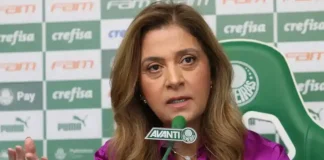 Leila Pereira, presidente do Palmeiras