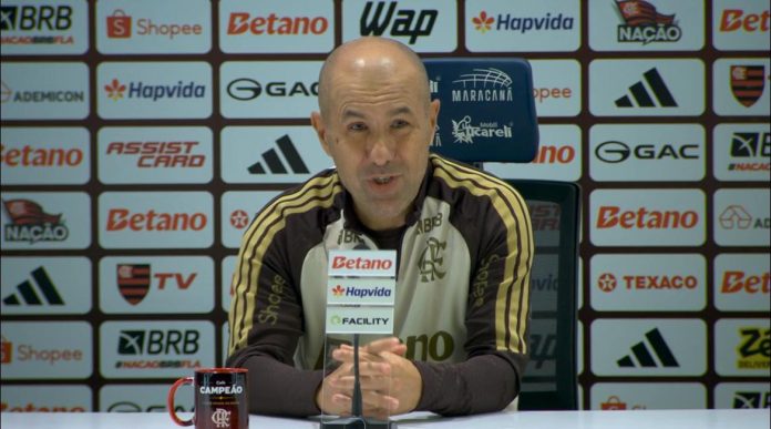 Leonardo Jardim em entrevista após vitória do Flamengo