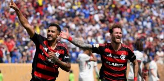 Danilo e Léo Pereira jogadores do Flamengo