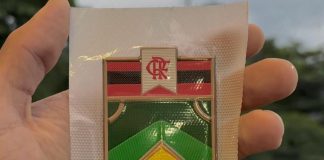 Patch para inserir no manto rubro-negro. Foto: Flamengo