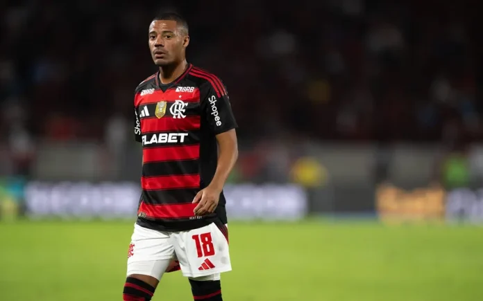 De la Cruz, jogador do Flamengo