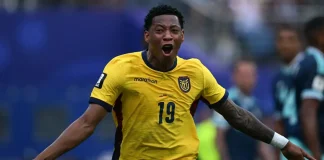 Plata marca o gol da vitória do Equador sobre a Alemanha na Copa do Mundo 2026