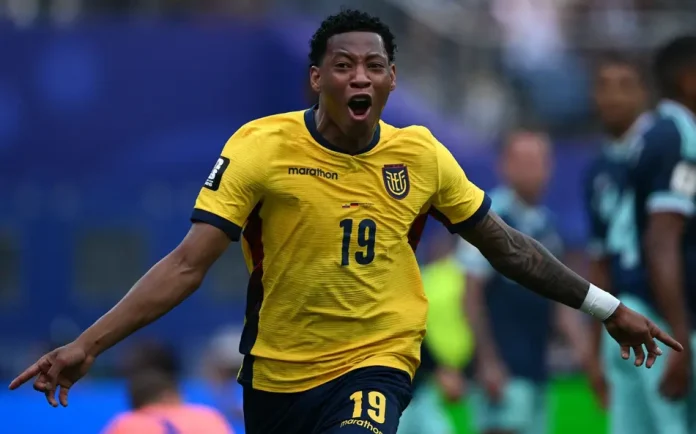 Plata marca o gol da vitória do Equador sobre a Alemanha na Copa do Mundo 2026