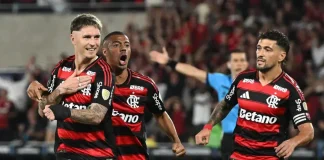 Varela, De la Cruz e Arrascaeta jogadores do Flamengo, estão na Seleção Uruguaia pela Copa do Mundo
