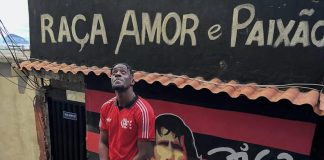 Axel Disasi, jogador do West Ham United, na Premier League inglesa