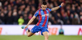 Daniel Muñoz lateral-direito colombiano atua pelo Crystal Palace