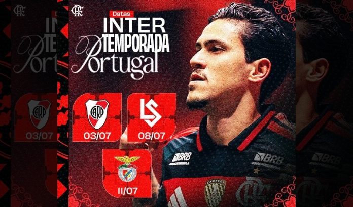 Aberta às vendas de ingressos dos jogos do Flamengo para intertemporada em Portugal