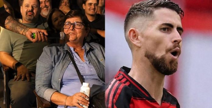 Mãe do Jorginho do Flamengo. Foto: Reprodução